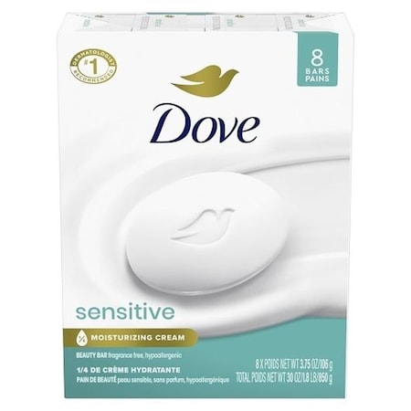 Dove Soap Bar for Sensitive Skin, 30 Ounce, 9PK 61378