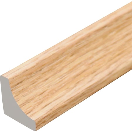 Westlake Royal Building Products 3/4'' W. x 3/4'' H. x 8 Ft. L. Acadia Oak PVC Scotia Cove Molding 5758179