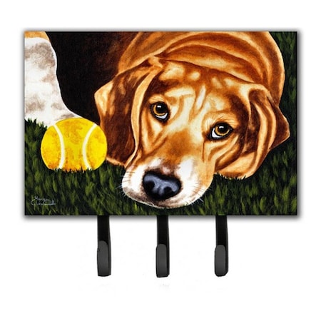 Carolines Treasures Have Ball Will Travel Beagle Leash or Key Holder AMB1358TH68