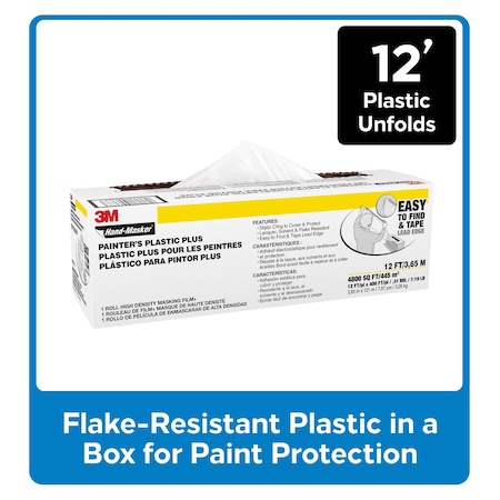Scotch Painters Plastic Plus, 12 ft. x 400 ft. MFB-12