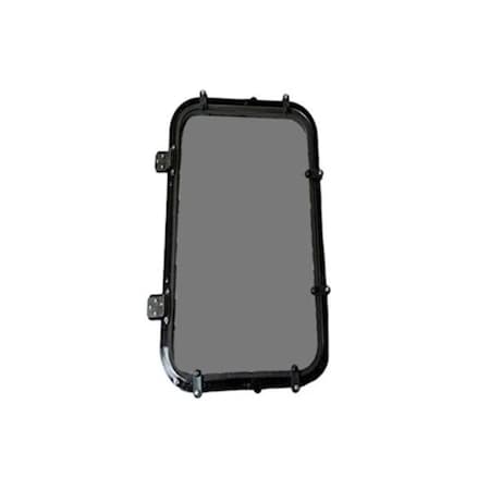 Banks Outdoors 34 x 14 in. Framed Phantom Gunner Window - Tinted Acrylic BNKSTFWGUNPH