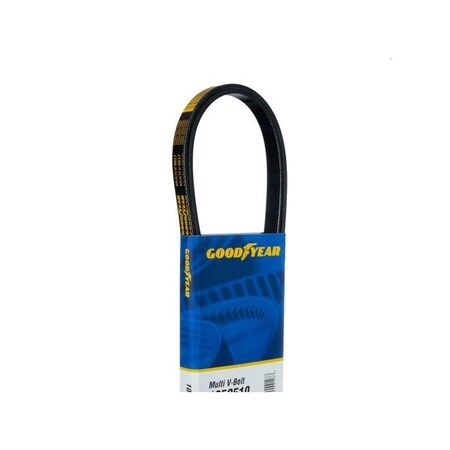 Goodyear Multi V-Belt: PK Profile, 5 Ribs, 57.6in Effective Length 1050576