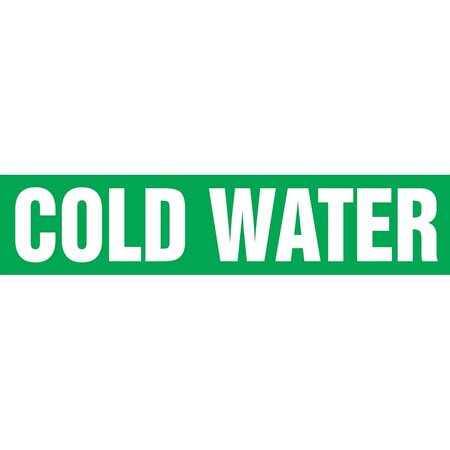 Accuform ASME ANSI PIPE MARKER COLD WATER RPK217STB