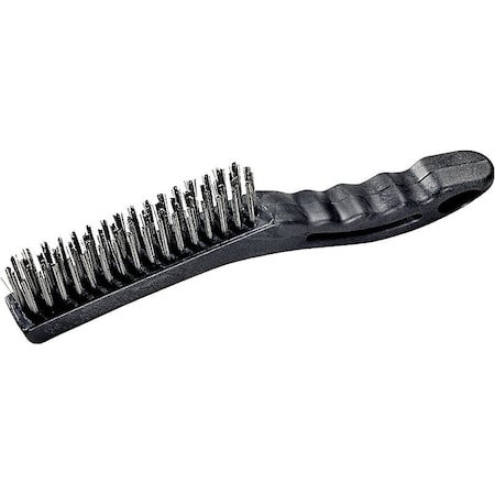 Prosource Wire Brush, Metallic Bristle, 3/4 in W Brush, 9-3/4 in OAL SJ3134