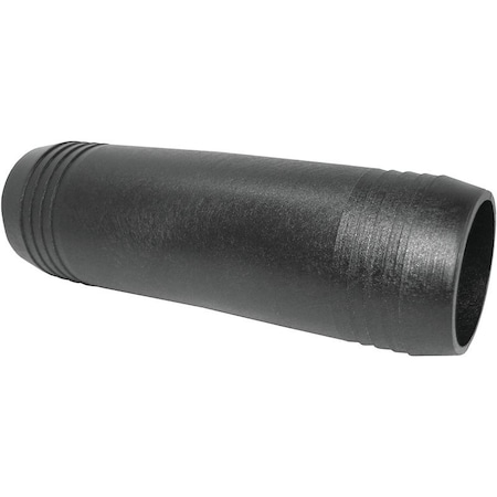 Green Leaf SHM3800P Hose Mender, Straight, Polypropylene, Black SHM 3800 P