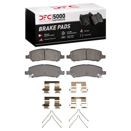 Dfc 5000 Advanced Disc Brake Pad Set, 1551-1647-01
