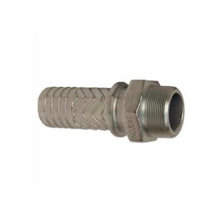 Dixon Valve Boss Stems, 1 9/16 in x 1 1/2 in (NPT) Male, Malleable Iron 238-MS21