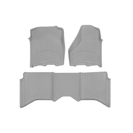 Weathertech Grey, Front and Rear FloorLiner HP 464781IM-462163IM