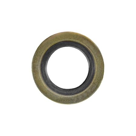 Auveco Ford Oil Drain Plug Gasket 14mm Inside Diameter Zinc Yellow, 10PK 18299