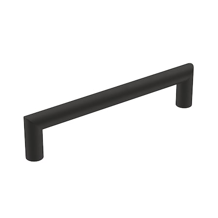 Amerock Revolve 5-1/16 in 128 mm Center-to-Center Matte Black Cabinet Pull BP36853FB