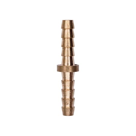 Auveco Brass Barbed Hose Coupler 3/16in, 5PK 419
