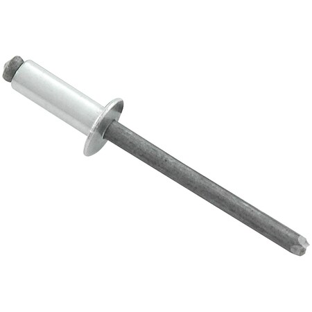 Powerhouse 0.25-0.38 in. Grip Small Head Steel Mandrel Rivet, Silver, 250PK PO3636573