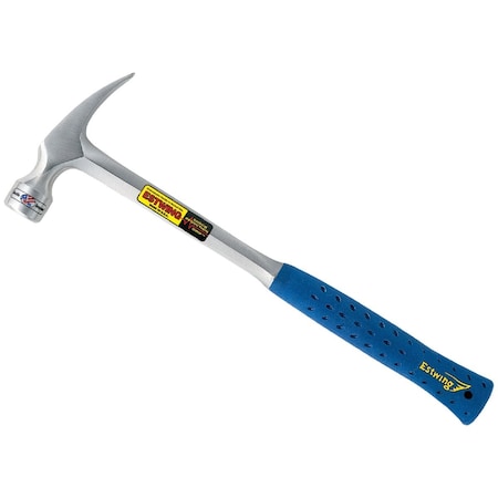 Estwing 28 Oz. Smooth-Face Rip Claw Hammer with Nylon-Covered Steel Handle E3-28S