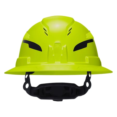 Klein Tools HH T2 C Vented Full Brim HiVis Lime 60911T2