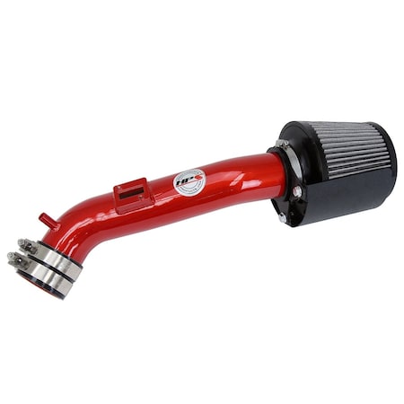 Hps Performance Air Intake Kit with Heat Shield, Red, 827-555R