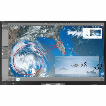 Smart Technologies SMART BOARD M055-V5 PRO INTERACTIVE DISPLAY, HIGH SECURE, TAA M455-V5-P