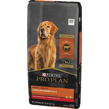 Purina Pro Plan Shredded Blend 35 Lb. Beef & Rice Flavor Adult Dry Dog Food 381447