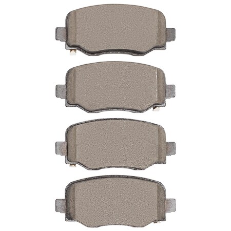 Dynamic Friction Co DFC 5000 Advanced Brake Pads - Ceramic 1551-1734-00