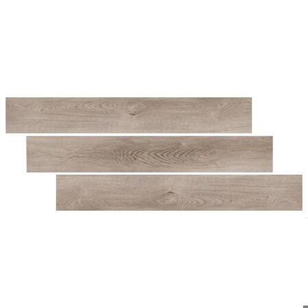 Msi LVT Trim, LVT, Gray-Light, 47.24 in L, 12.01 in W, Low Gloss ZOR-LVT-TR-0612