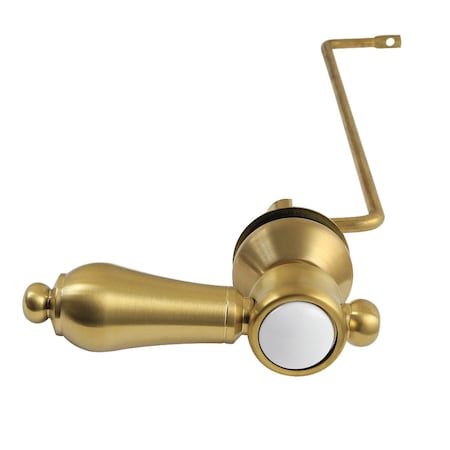 Kingston Brass Side Mount Toilet Tank Lever, Brushed Brass KTBALS7