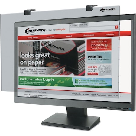Innovera Protective Antiglare LCD Monitor Filter, Fits 24" WS LCD, 16:9/16:10 IVR46406