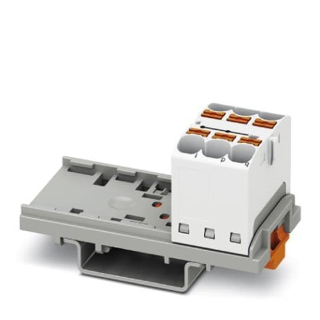 Phoenix Contact PTFIX 6X4-NS35 WH Distribution block 3273538