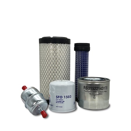 Hero Preventative Maintenance Kit Scag STT-25KBD Zero-Turn Mower With Kubota Diesel Engine D902 MSU-SCAG-0085