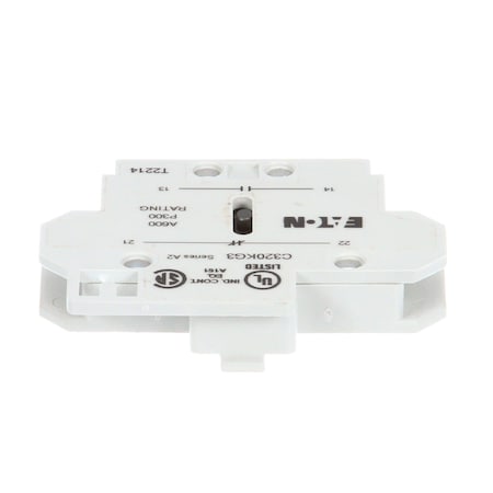 Stero Dishwasher Contactor Auxillary, C320Kg3, 1No/1Nc, Ch 0P-475508