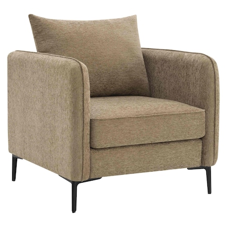 Office Star Products Newhaven Accent Chair, Taupe NWN-S125