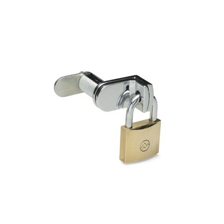 Olympus Lock 1-7/32in Pad Lockable Cam Lock, 626/US26D Satin Chrome DCP-US26D