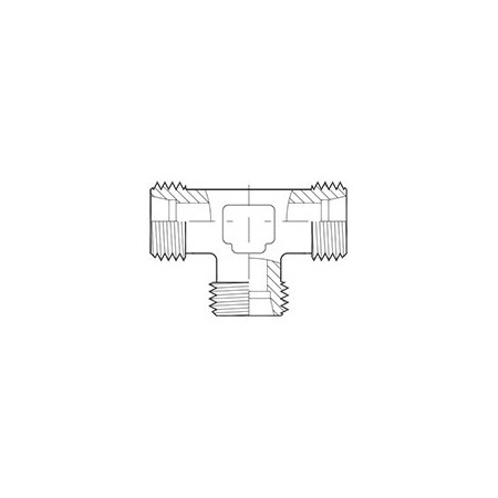 Adaptall DIN UNION TEE S38 S38 S38 5080S-38