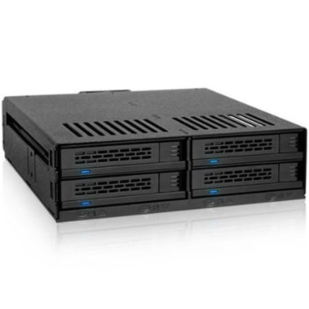 Icy Dock 4 Bay 2.5 Sas Sata Mobile Rack MB324SP-B