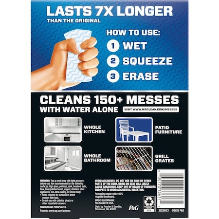 Mr. Clean Magic Eraser Ultra Thick Multi-Purpose Cleansing Pad, 3-Count 3077213617