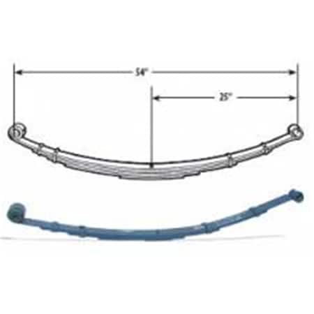 Safety First 21-344SPA 0.5 in. Camaro Style Rear Multi-Leaf Spring - 225 lbs SA3624549
