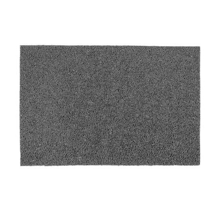 Floortex Mat, Vinyl, 0.31 in Thick, Storm Gray, 35 in W x 47 in L NREMFLVA0013