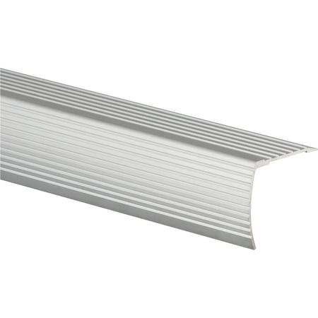 Thermwell Products Thermwell 1-0.12 x 36 in. Frost King Stairnose, Satin Silver 249005