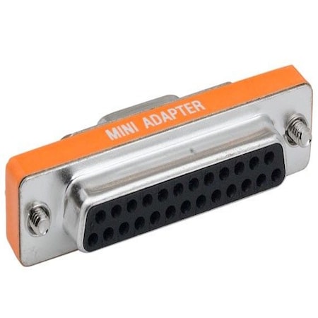 Sanoxy 2-Pack  DB9 Female to DB25 Female AT Modem Mini Adapter SNX-CBL-LDR-DB211-5400