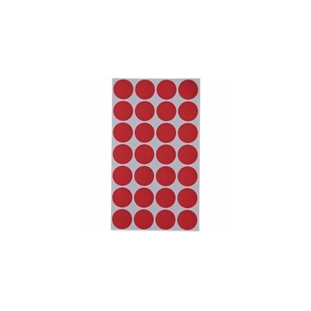 Universal Self-Adhesive Removable Color-Coding Labels, 0.75" dia., Red, 1008PK UNV40103