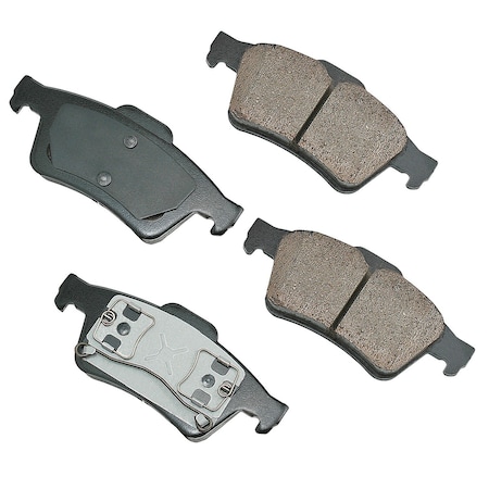 Akebono 04-11 Maz/Saab/Volvo-3/5/9-3/C70/V50-Rr Euro Pads, Eur973 EUR973