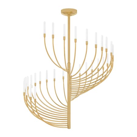 Corbett Lighting Amalthea 42 in. Chandelier Vintage Brass 481-42-VB