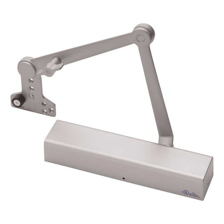 Yale Size 1-6 Stop/Hold Open Door Closer Satin Chrome 2721T x 689