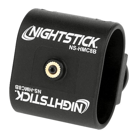 Nightstick Flashlight Mount, Black, Nylon Polymer NS-HMC8B