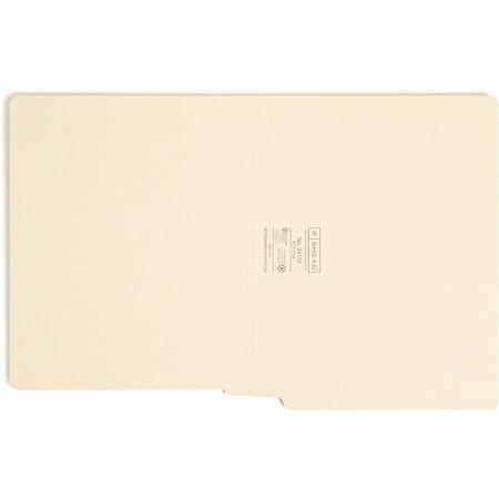 Zoro Select File Folder End Tab, Manila, PK100 24110