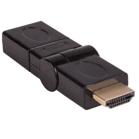 Sanoxy Compatible for HDMI Male to Female Port Saver - Swiveling Type CBL-SNX-HM203-1200
