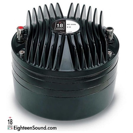 18 Sound HF Neodymium High Frequency Driver w/2 inch exit throat 8 Ohms ND2080-8