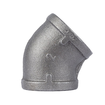 B & K Elbow 45 Deg 2" Black 501432