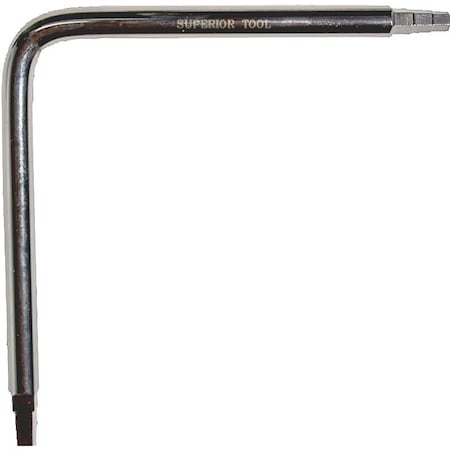 Superior Tool Co SUPERIOR TOOL Faucet Seat Wrench, 6 x 6 in Head, Steel, Nickel 03860