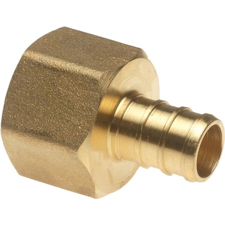 Apollo Valves Adapter Fpt 1/2Pex X 3/4Fpt APXFA1234