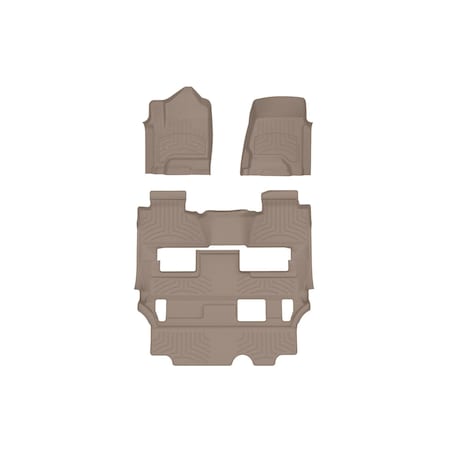 Weathertech Tan, Front and Rear FloorLiner HP 45607-1-5IM