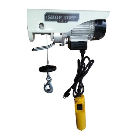 Shop Tuff Electric Cable Hoist, 7 x 6.5 x 17 in. SH34600